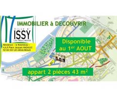 Vente appartement 2 pièces 43 m² Issy-Les-Moulineaux (92130)